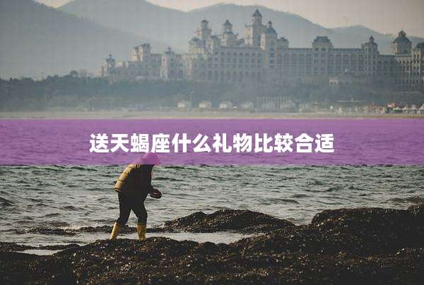 送天蝎座什么礼物比较合适