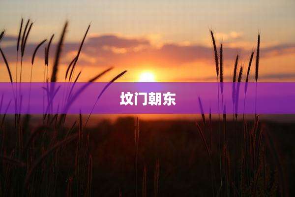 坟门朝东