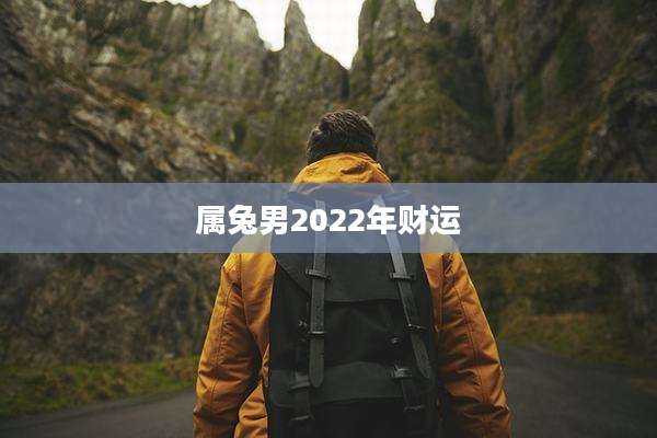 属兔男2022年财运