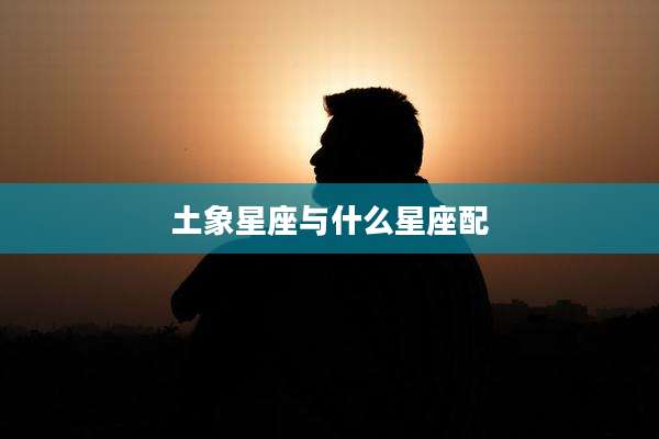 土象星座与什么星座配
