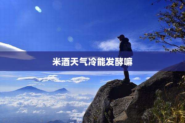 米酒天气冷能发酵嘛
