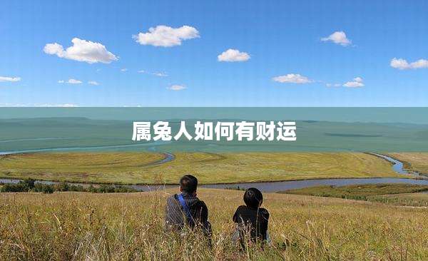 属兔人如何有财运