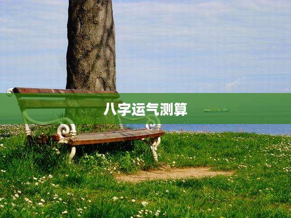 八字运气测算
