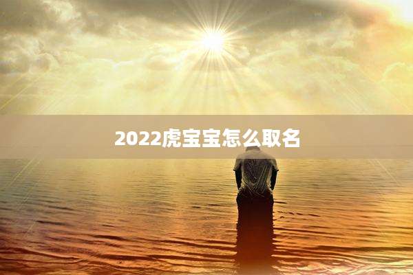 2022虎宝宝怎么取名