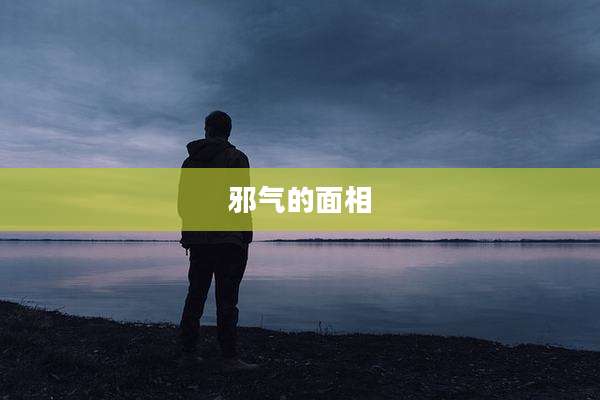 邪气的面相