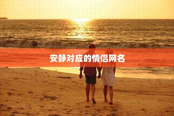 安静对应的情侣网名