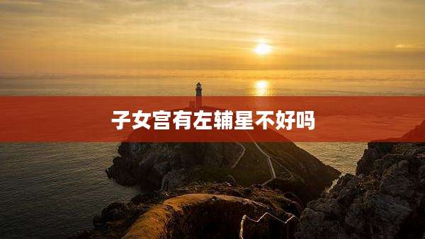 子女宫有左辅星不好吗