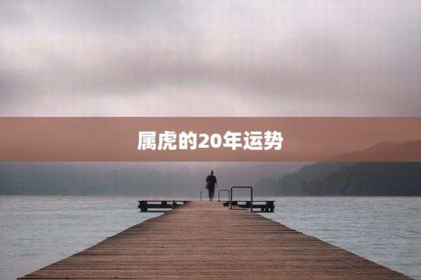 属虎的20年运势