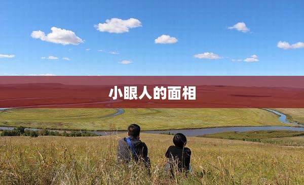 小眼人的面相
