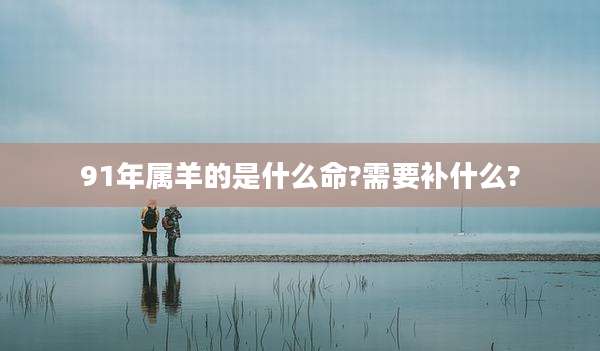91年属羊的是什么命?需要补什么?