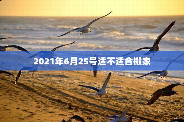 2021年6月25号适不适合搬家