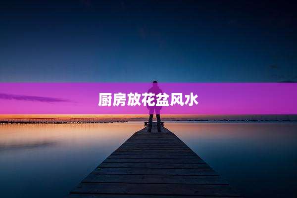 厨房放花盆风水