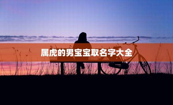 属虎的男宝宝取名字大全