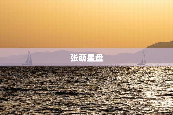 张萌星盘