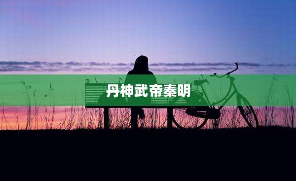 丹神武帝秦明