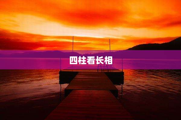 四柱看长相