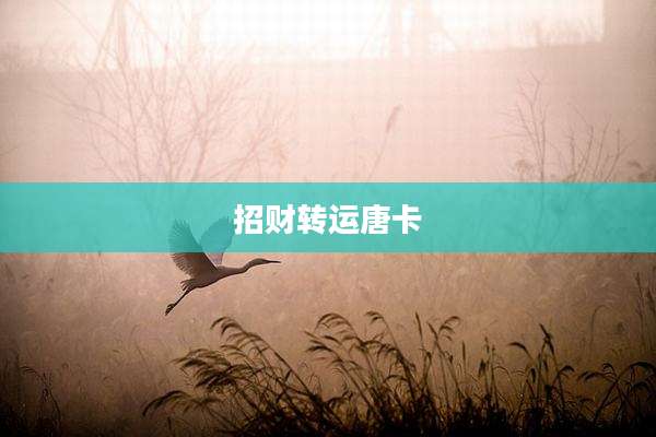 招财转运唐卡