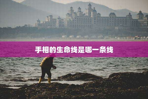 手相的生命线是哪一条线