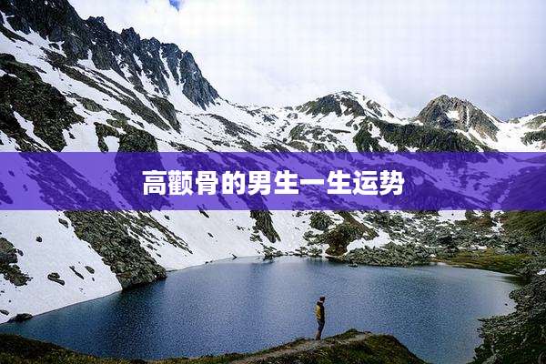 高颧骨的男生一生运势