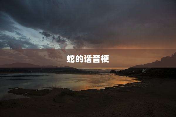 蛇的谐音梗