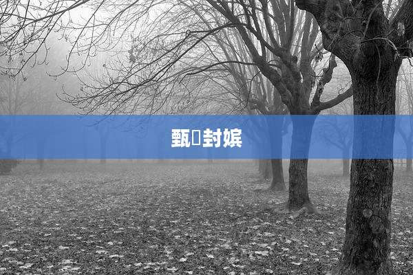 甄嬛封嫔