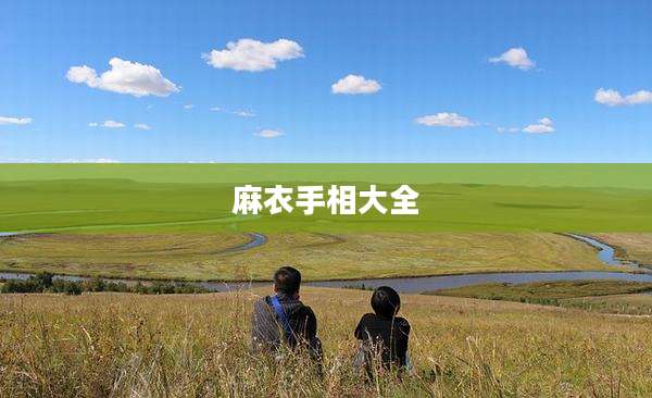 麻衣手相大全