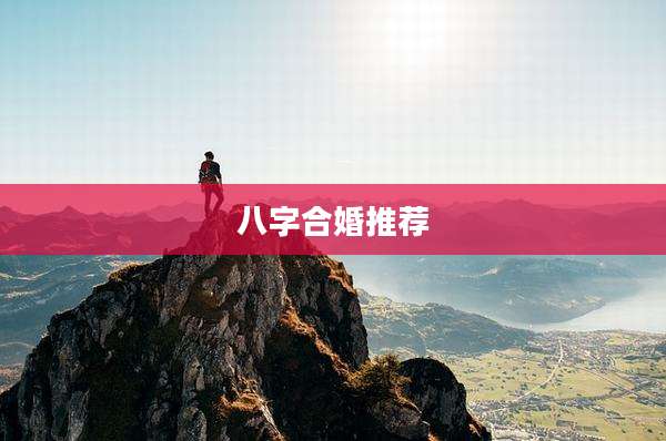 八字合婚推荐