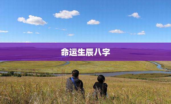 命运生辰八字