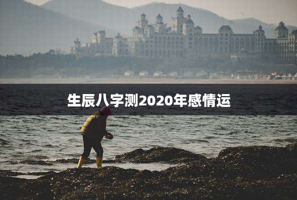 生辰八字测2020年感情运