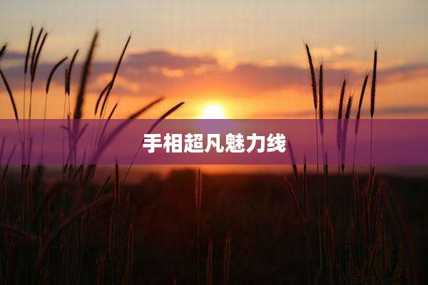 手相超凡魅力线