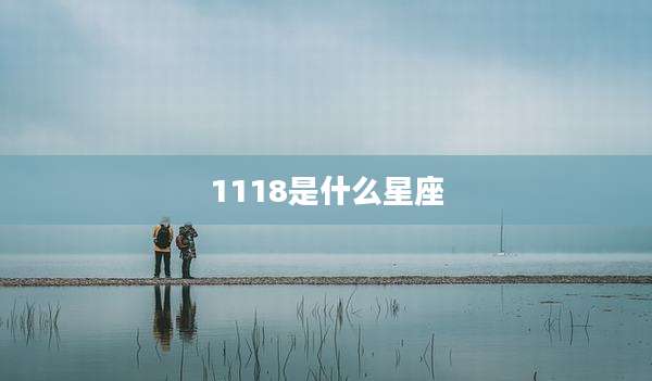 1118是什么星座