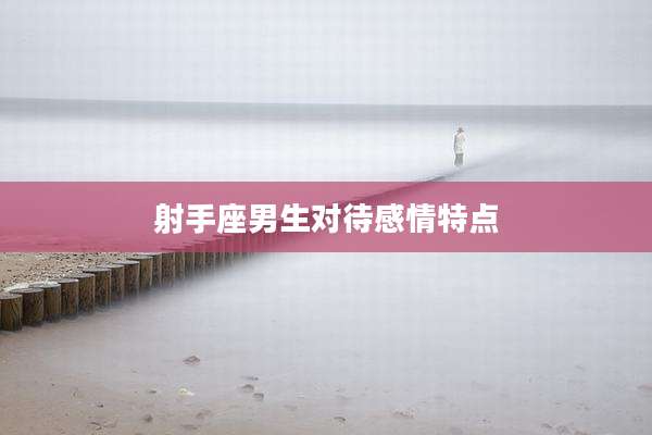 射手座男生对待感情特点