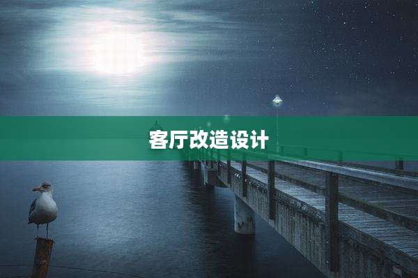 客厅改造设计