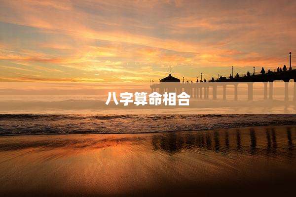 八字算命相合