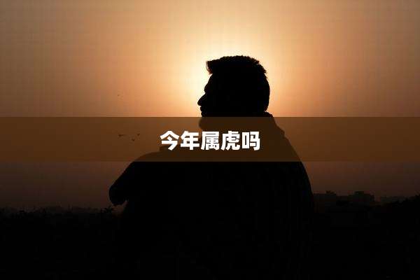 今年属虎吗