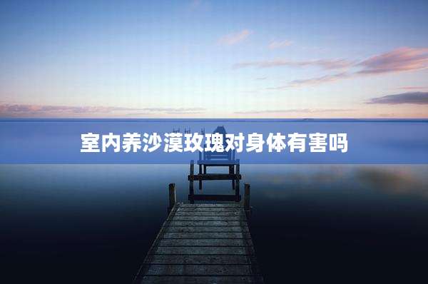 室内养沙漠玫瑰对身体有害吗