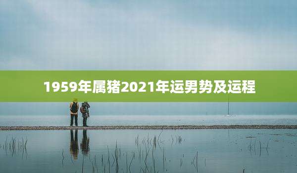 1959年属猪2021年运男势及运程