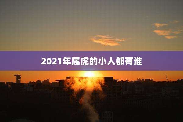 2021年属虎的小人都有谁