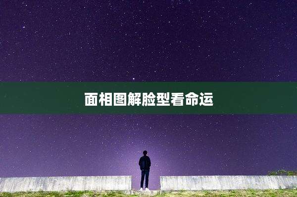 面相图解脸型看命运