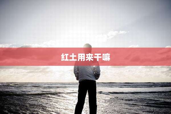 红土用来干嘛