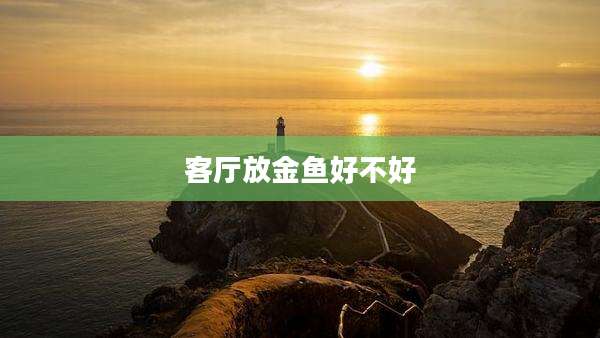 客厅放金鱼好不好