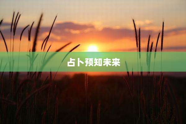占卜预知未来