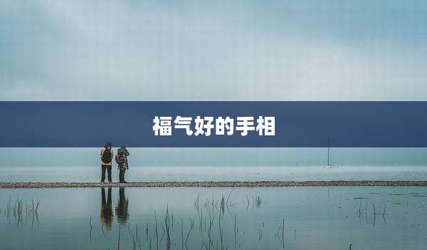 福气好的手相