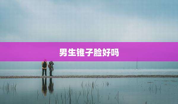 男生锥子脸好吗