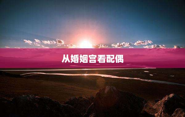 从婚姻宫看配偶