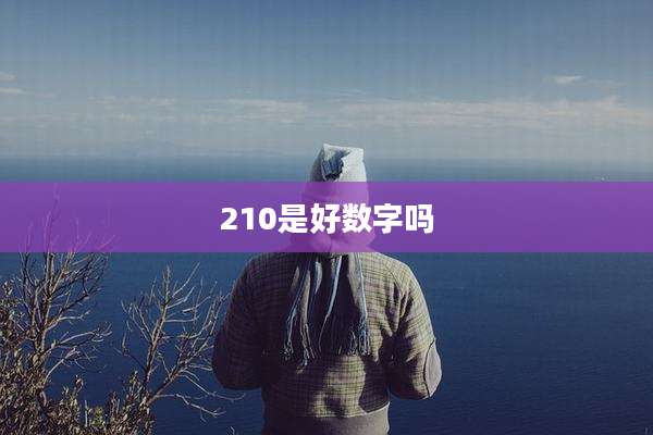 210是好数字吗