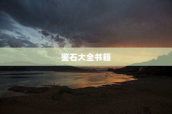 鉴石大全书籍