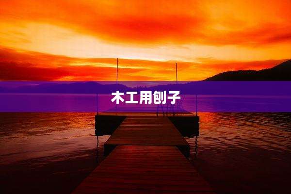 木工用刨子