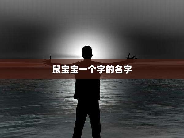 鼠宝宝一个字的名字