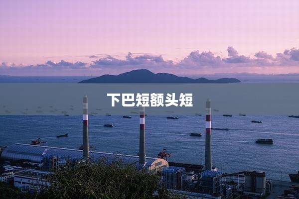 下巴短额头短